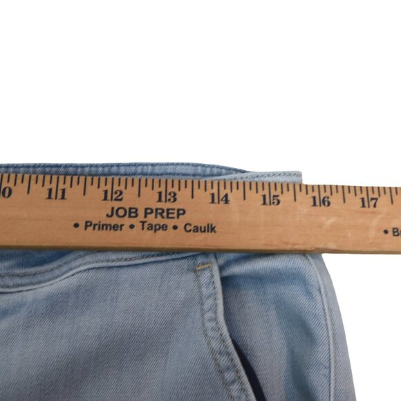 Pilcro Anthropologie High Rise Bootcut Flare Jeans Light Wash Size 30 70's - Picture 6 of 9